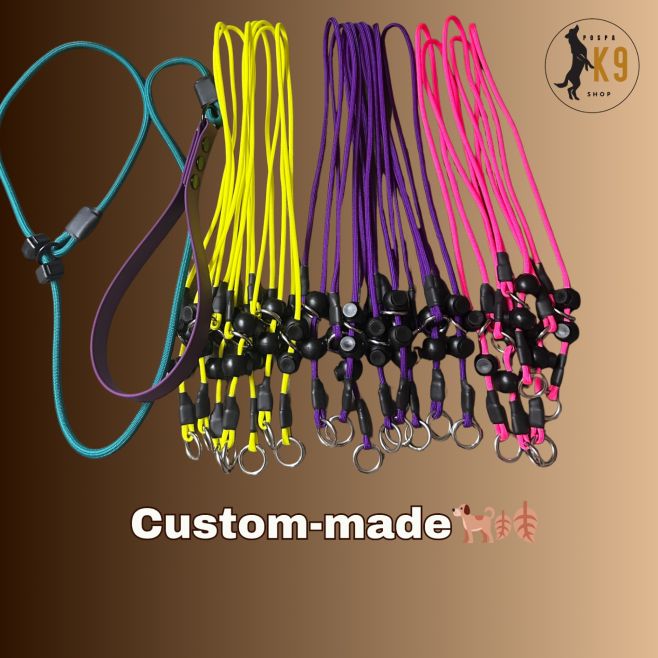 Visit my online store for high-quality, handcrafted dog accessories made to order in any size or colour. 🐾🔥 #handcrafted...